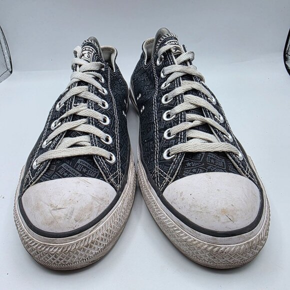 Converse All Star Low Allover License Plate Prints Mens Size 9 Shoes Walking - Picture 2 of 13